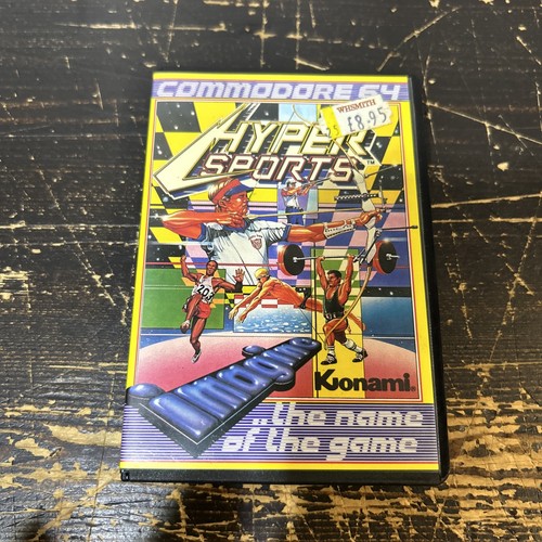 Hyper sports commodore game - hyper,
