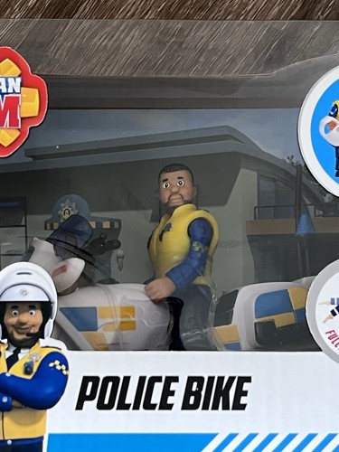 Fireman sam police bike - bike, pc