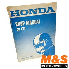HONDA CG125 Shop Manual 95-98 Brazil | Genuine Honda Shop Manual MSKCH951UKS