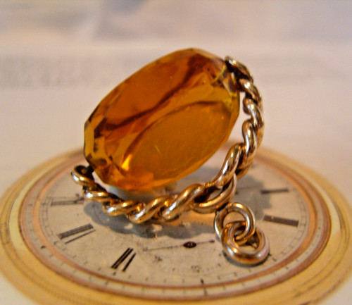 Pocket watch chain fob - pocket,