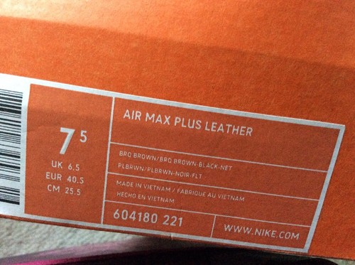 Nike air max - air, leather