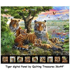 Artworks XIV Tiger & Cubs