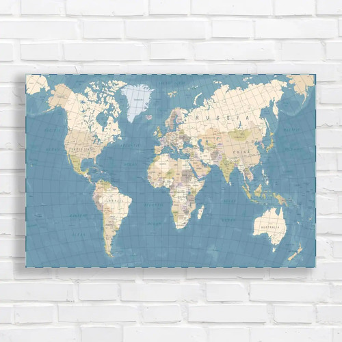 Complete world atlas detailed - world,