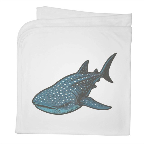 Whale shark baby blanket - shark',