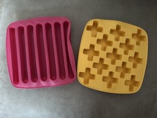 2 x Ikea Ice Cube Trays Silicone Synthetic Rubber.