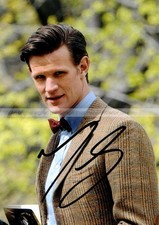 Matt Smith Actor Doctor Who Signed 7 x 5 Photograph **With COA**