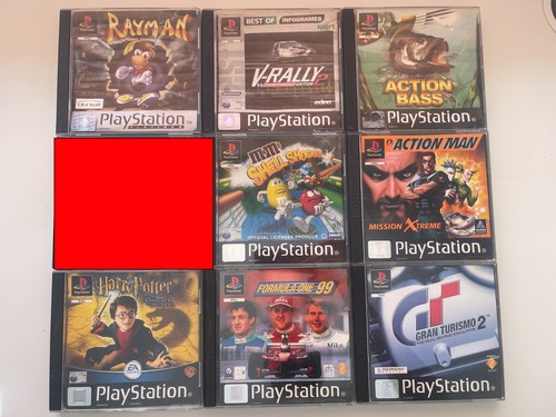 Sony playstation 1 ps1 - x,