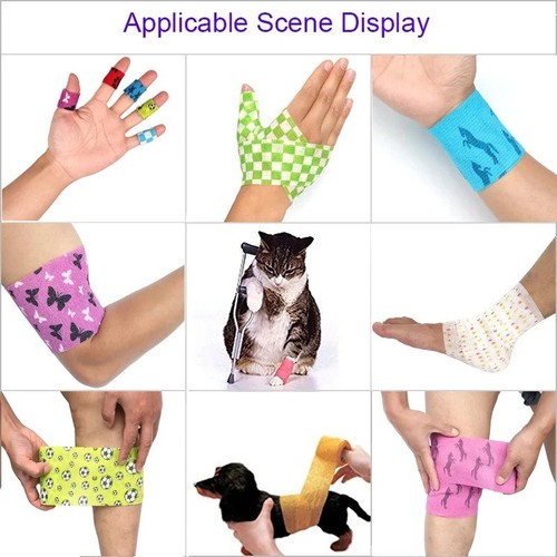 Printed sports elastic - printed, bandage