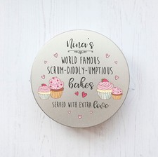 Personalised Biscuit Tin |