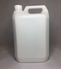 5000ml (5 Litre) White Plastic