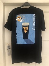 Lovely Day For A Guinness Black Short Sleeve T Shirt Size XL UK Unisex New
