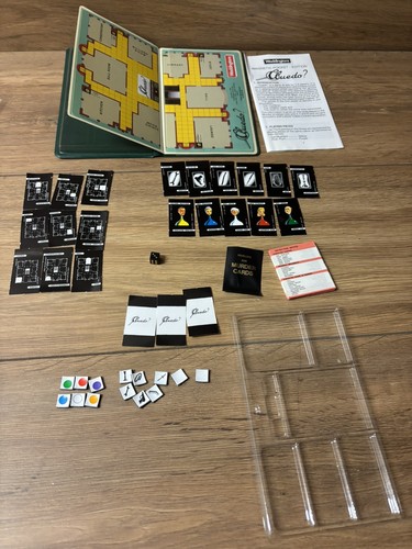 Vintage cluedo magnetic pocket - magnetic,