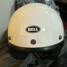 Bell Custom 500 Open-Face Motorcycle Motorcycle Helmet White