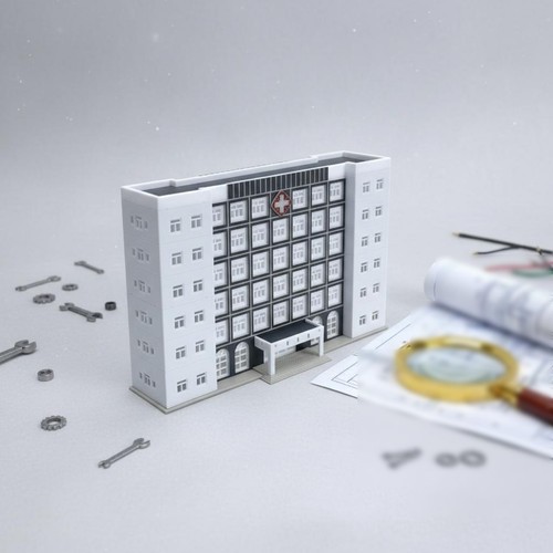 Scale plastic model assembly - plastic,