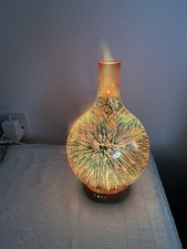 Essential Oil Diffuser Glass Aromatherapy Electric Ultrasonic Cool Mist  -USED