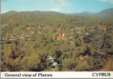 Platres, Cyprus - general view - postcard by Dixon (UK) c.1960s