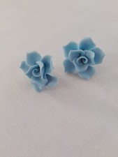 Torquoise Bone China Stud