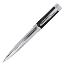 Cerruti 1881 NS5554 Ballpoint Pen Zoom Silver/Black