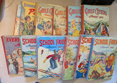 12x vintage 1950 girls - 12x,
