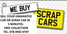 WE BUY SCRAP CARS RUNNERS OR