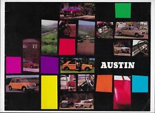 1971 Austin car brochure: Mini/Clubman/1275 GT, 1100/1300, Maxi, 1800 & 3 Litre