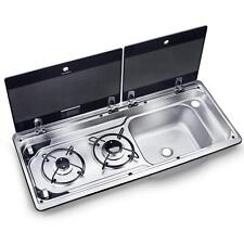 DOMETIC SMEV 9722 HOB SINK COMBI UNIT CAMPERVAN MOTORHOME LIKE 9222 COMBI