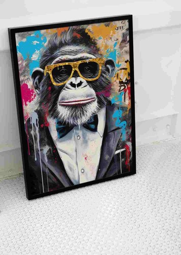 Gorilla poster cool - poster, monkey