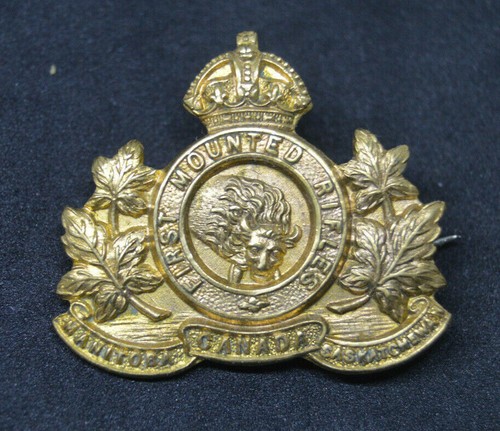 Ww1 cef 1st mounted rifles - 1st,