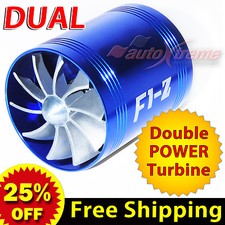 For HONDA Air Intake Dual Fan