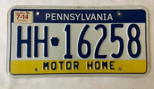 Pennsylvania license plate - license,