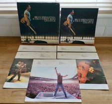 BRUCE SPRINGSTEEN & THE E STREET BAND LIVE 1975-85 5 x LP BOX SET VINYL RECORDS