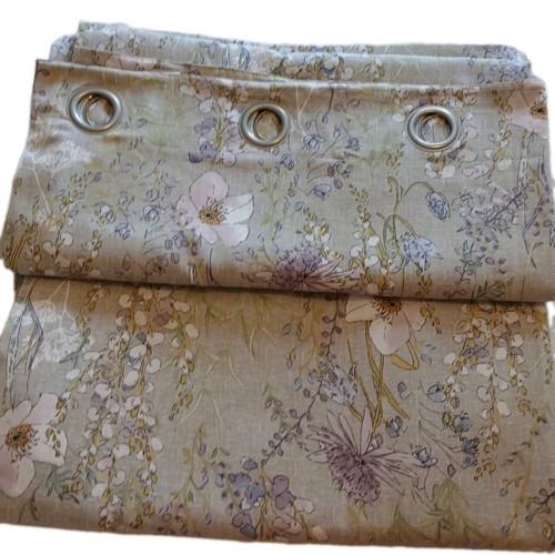 Dunelm eyelet grey - eyelet, floral