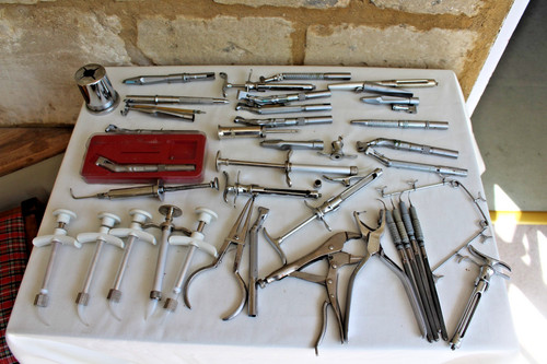 Lot dental hand tools - lot, 38