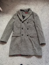 Harry Brown Heritage herringbone tweed double breast jacket XL