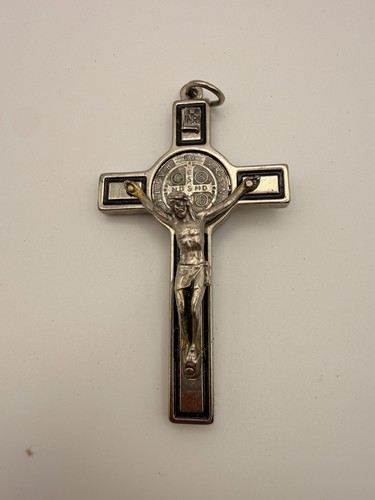 Vintage benedict crucifix - vintage, st