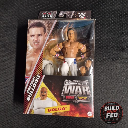 British bulldog wwe mattel - bulldog,