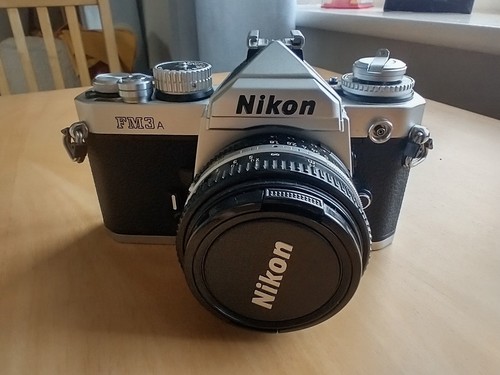 Nikon fm3a silver - 50mm, f/1.8