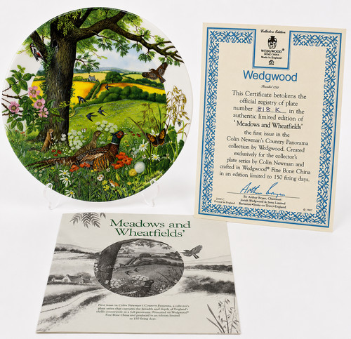 Wedgwood collector plate - collector,