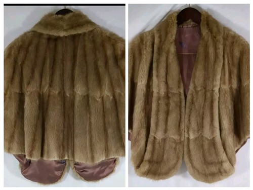 Vtg mink fur - fur, wrap