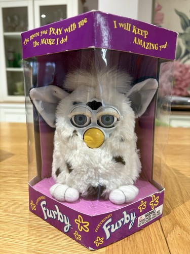 Furby dalmation white - dalmation,