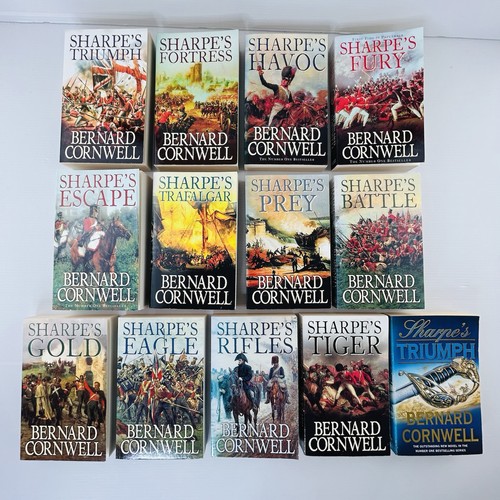 Bernard cornwell sharpe books - bernard,
