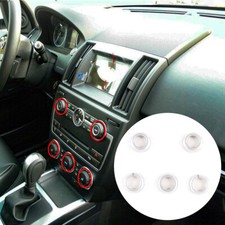 5pcs chrome air condition - chrome, knob