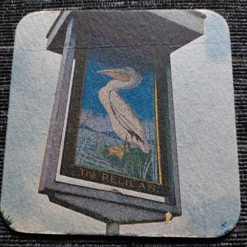 Hull brewery beer mat cat - brewery,