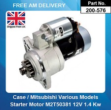 Starter Motor For Iseki 2100 2140 CASE M002T50371 M002T50381 M002T50391 