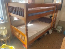Wooden Bunk Bed with