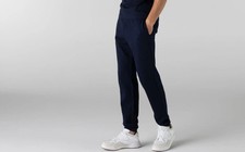 LACOSTE MENS REGULAR FIT FLEECED COTTON TRACKSUIT BOTTOMS/JOGGERS FR7 2XL £80
