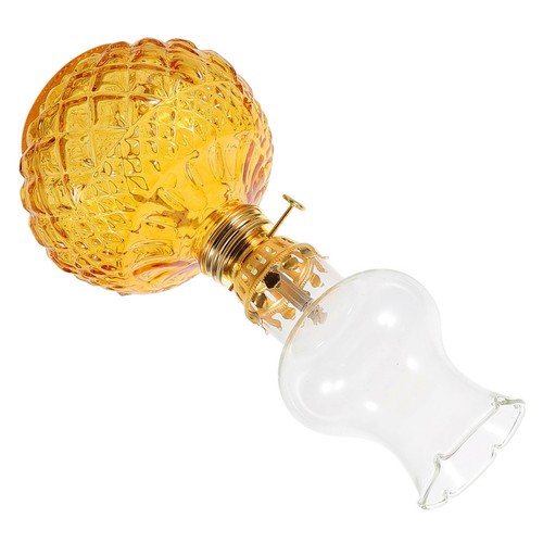 Glass lamp old - ,
