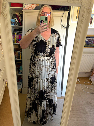 Roman animal print chiffon - roman,