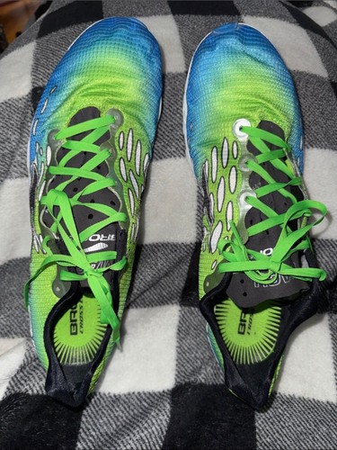 Brooks mach blue - green, cross