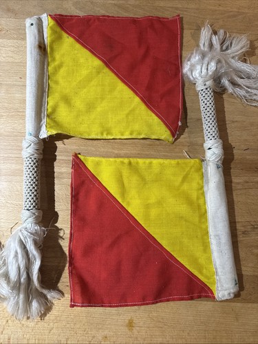 Vintage maritime semaphore - maritime,